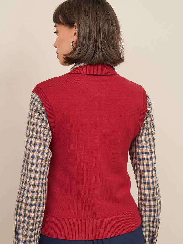 קרדיגן בלי שרוולים