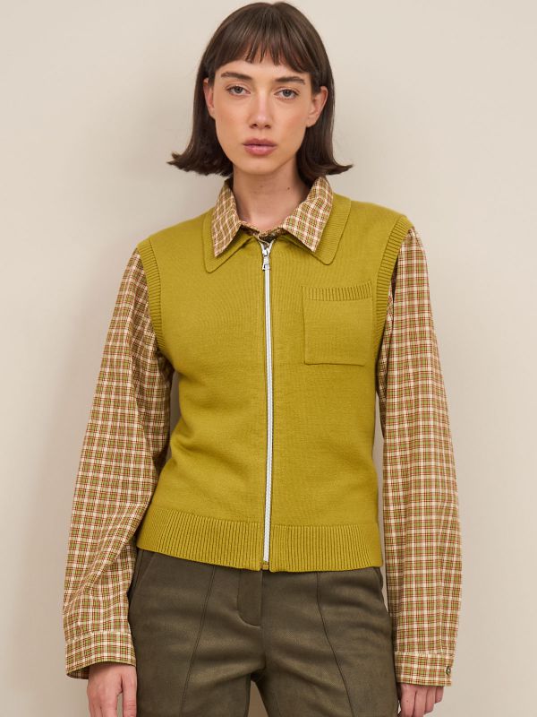 קרדיגן בלי שרוולים