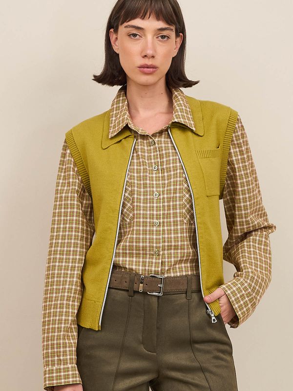 קרדיגן בלי שרוולים