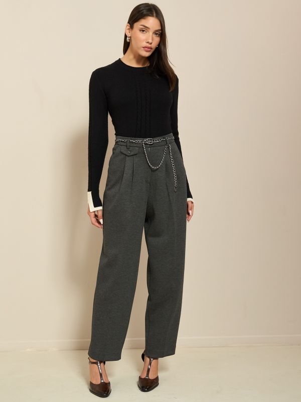 מכנסיים-  עם גומי +פנסים