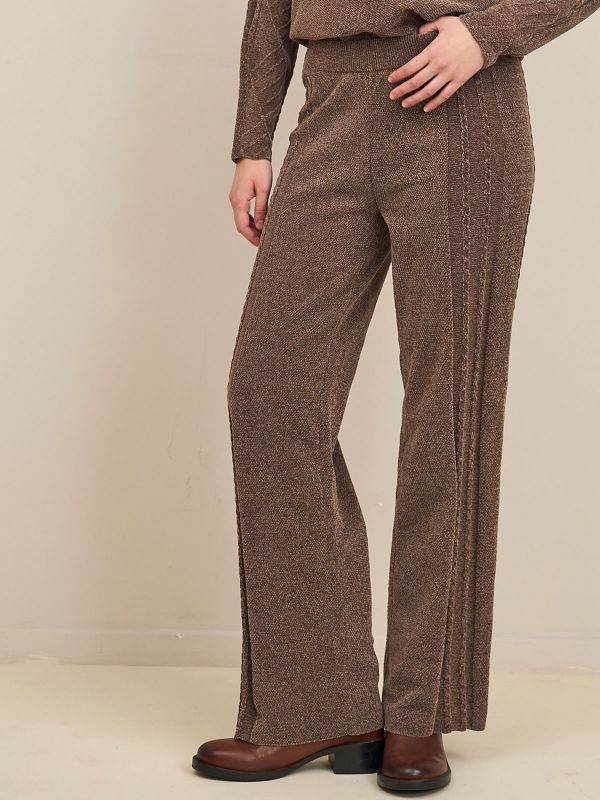 מכנסי סריג שניל