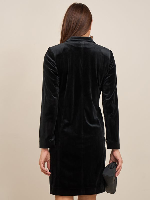 שמלת  קטיפה מעטפה