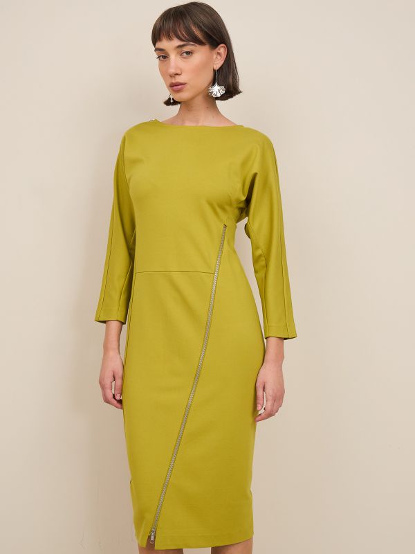 שמלת גר’סי ורוכסנים