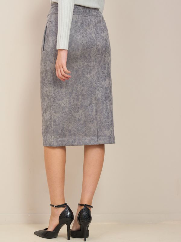 חצאית דמוי עור