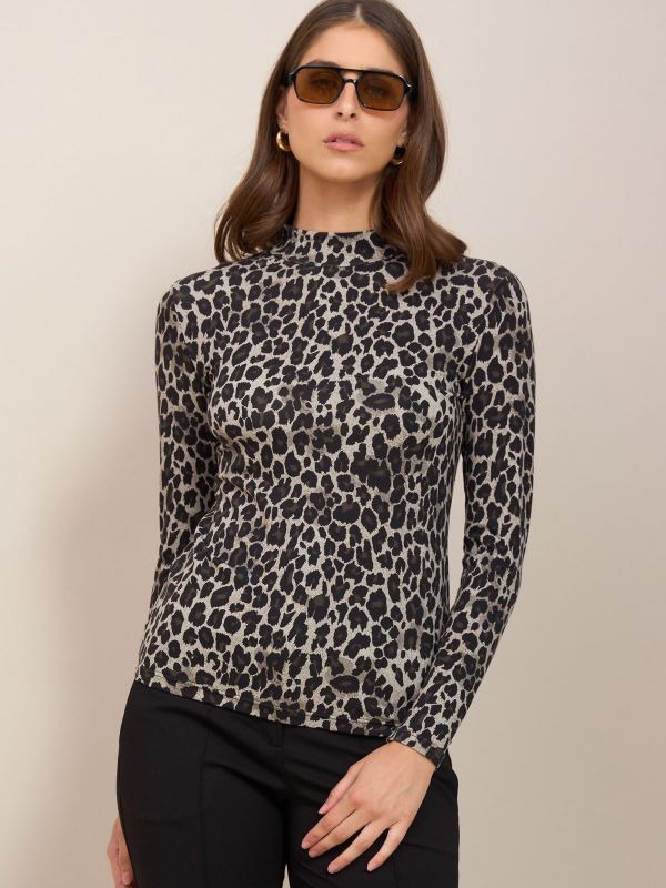 טישרט מודפסת נמר