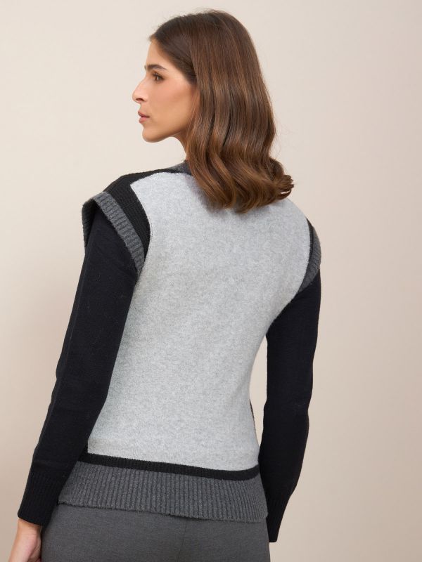 קרדיגן בלי שרוול