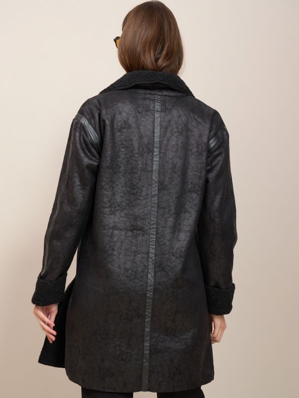 מעיל פרווה ארוך