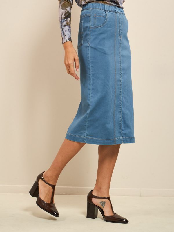 חצאית גינס קלסית