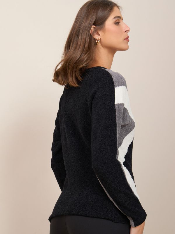 סריג V  גאומטרי ג’קארד