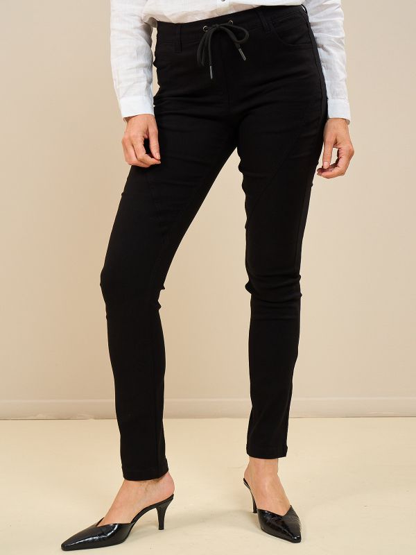 מכנסי דריל מטוסים עם גומ