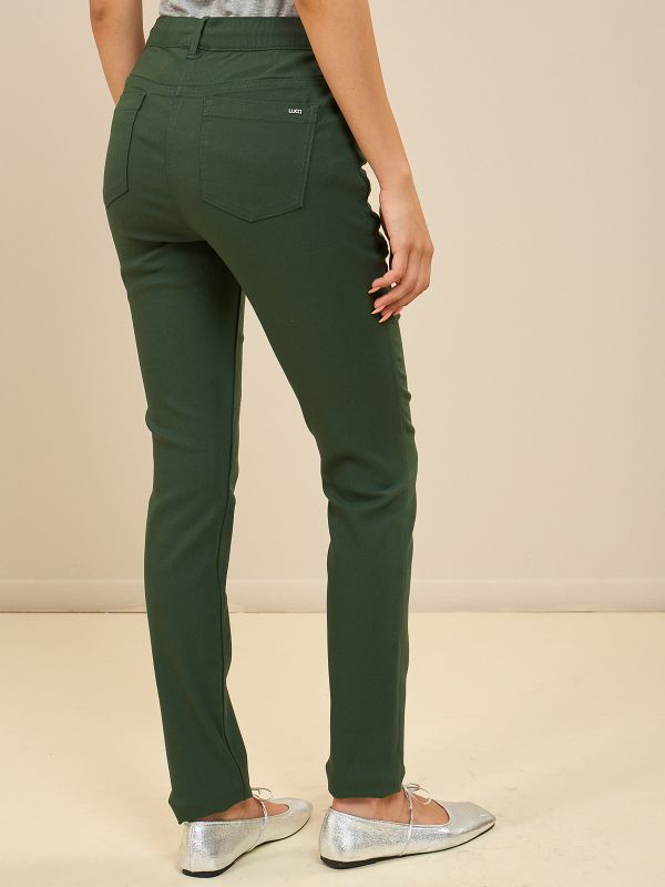 מכנסי דריל מטוסים עם גומ