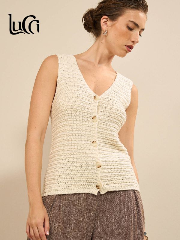 אפודה סרוגה