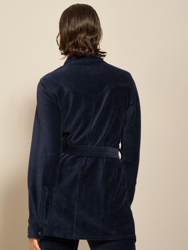 חולצת קורדורוי חגורה LB