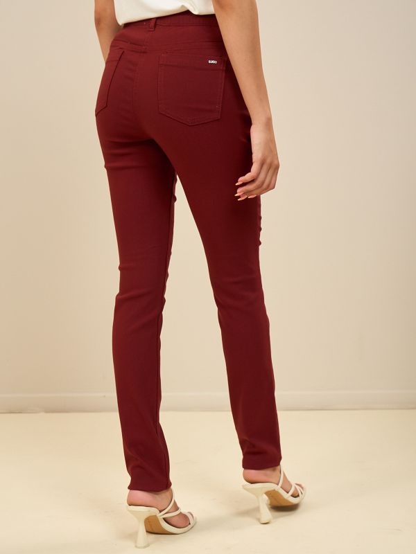 מכנסי דריל מטוסים עם גומ