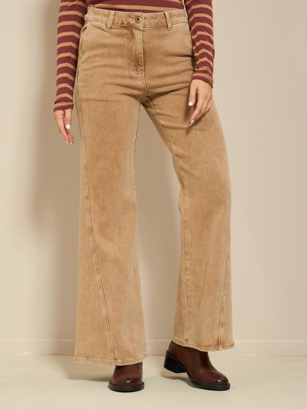 מכנסי דריל מתרחבים LBC