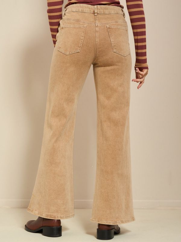 מכנסי דריל מתרחבים LBC