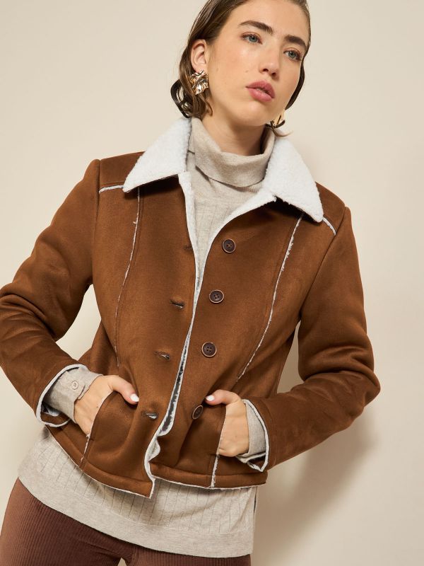 ז’קט סווד + פרווה