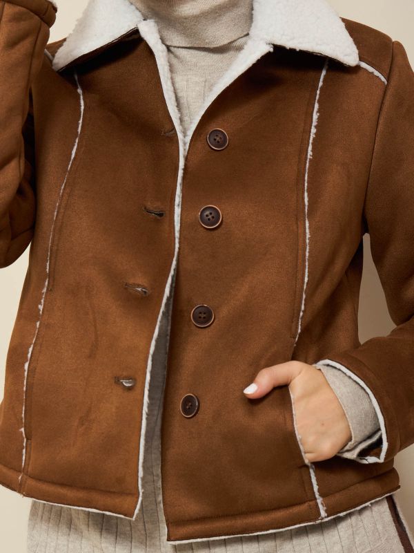 ז’קט סווד + פרווה