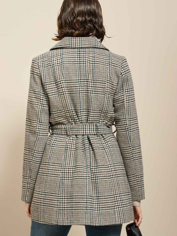 ז’קט  משבצת