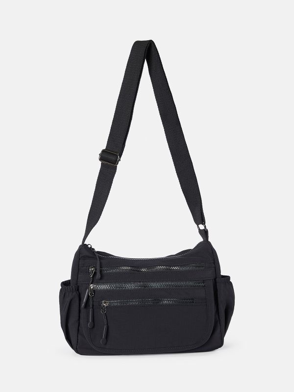 תיק נילון כיסים ורוכסנים