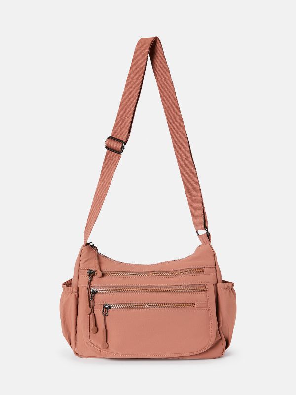 תיק נילון כיסים ורוכסנים