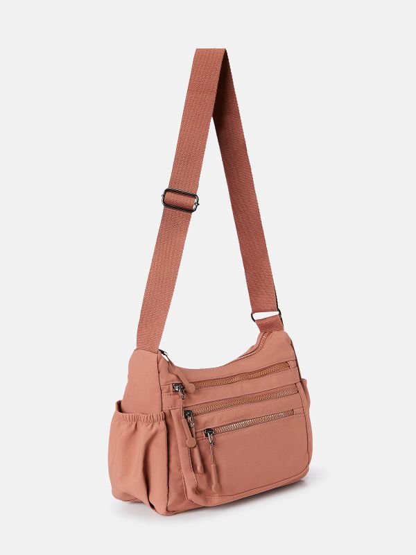 תיק נילון כיסים ורוכסנים