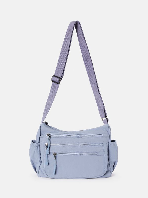 תיק נילון כיסים ורוכסנים