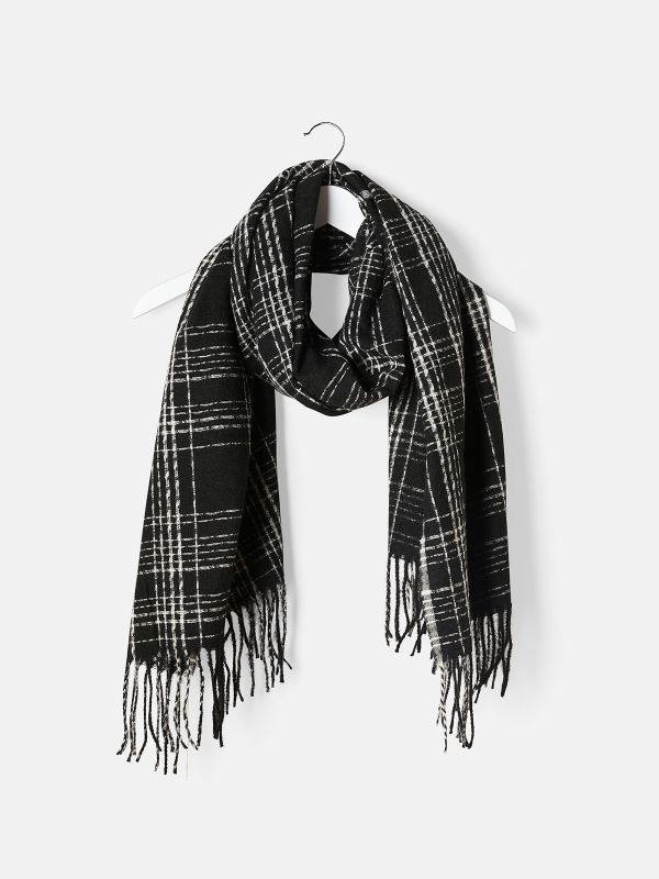 צעיף משבצת עדין