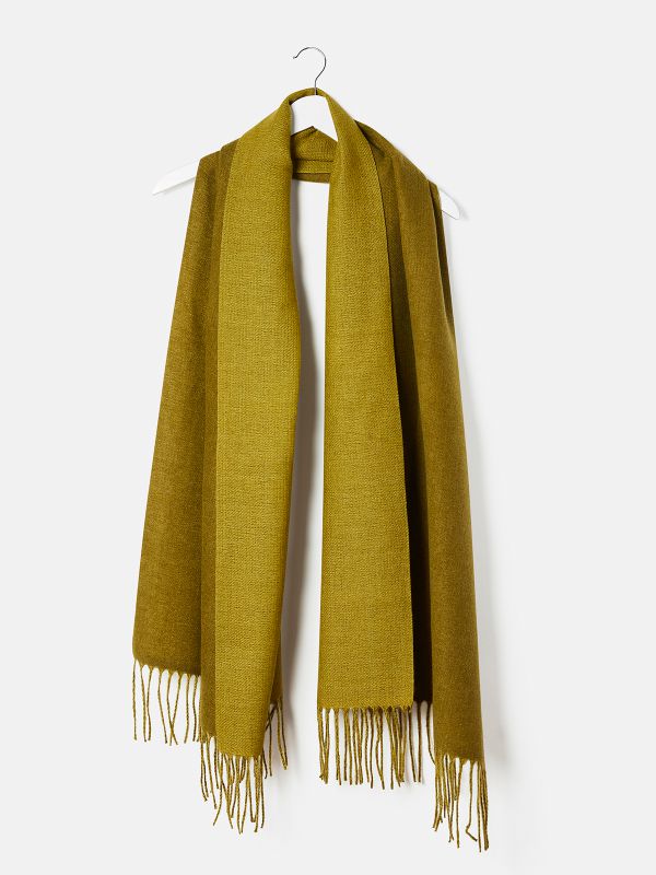 צעיף חלק פשמינה  דו צדדי