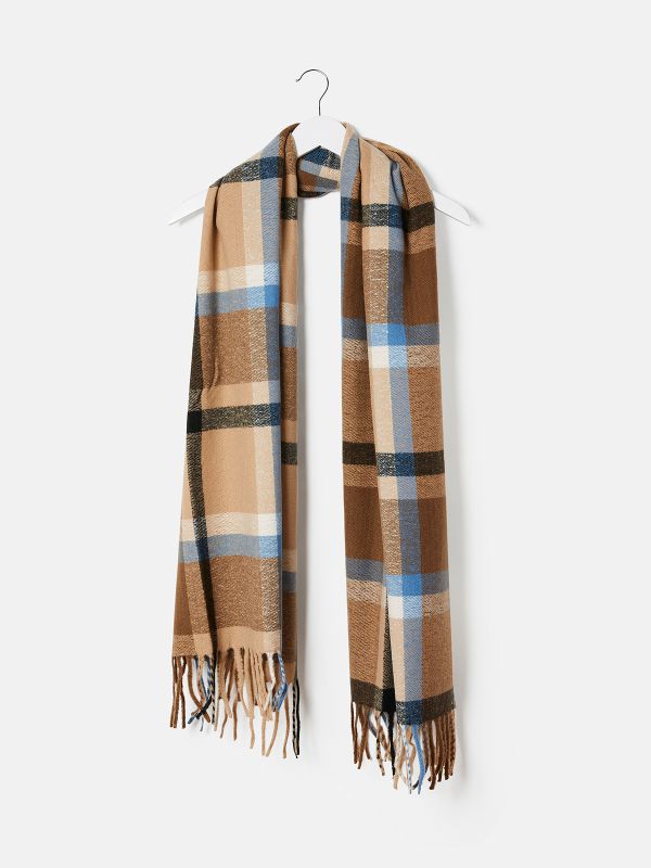 צעיף משבצת אופנתי