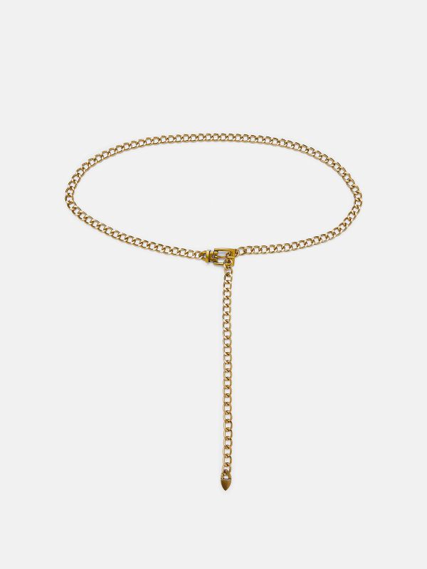 חגורת שרשרת אבזם חגורה