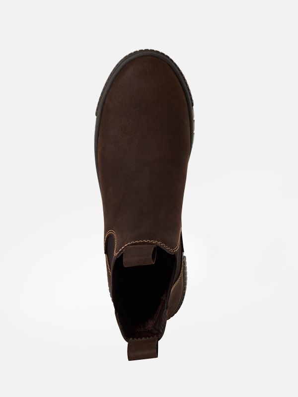 מגפונים סופר טרנד. צבע חום בז’. תמריס TAMARIS.