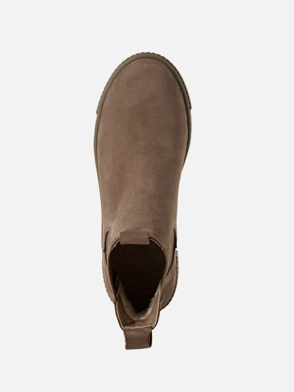 מגפונים סופר טרנד. צבע חום בז’. תמריס TAMARIS.