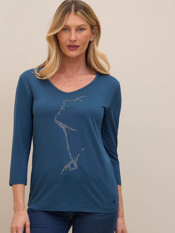 טישרט פרומו  דפוס ניטים