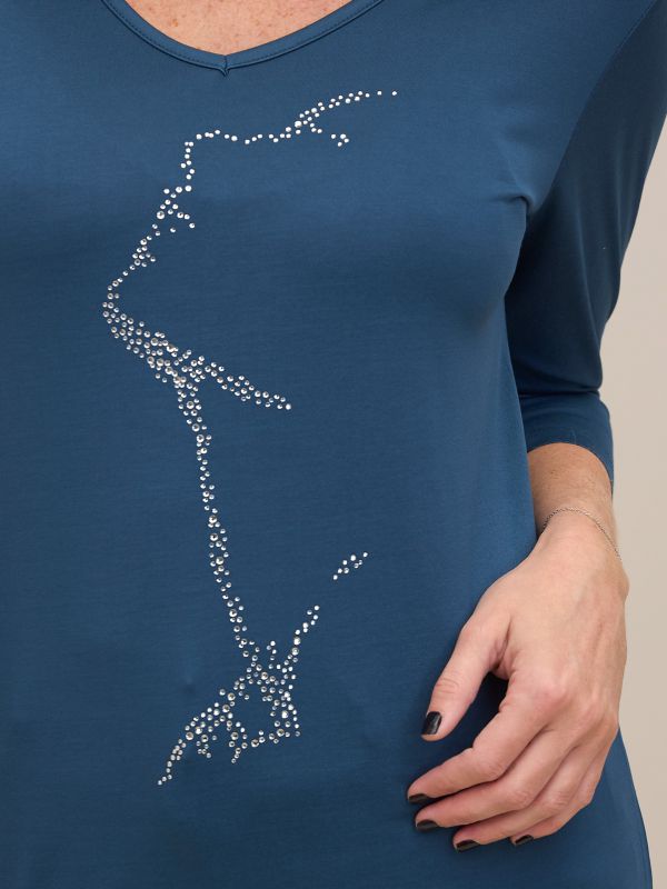 טישרט פרומו  דפוס ניטים