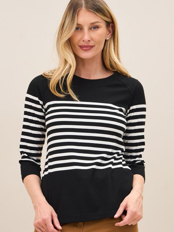 פרומו ריב פסים כפתורים