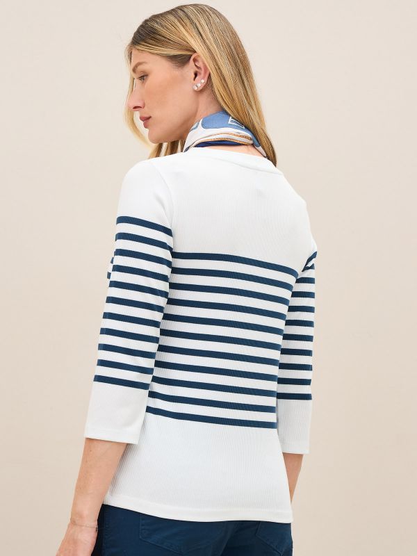 פרומו ריב פסים כפתורים