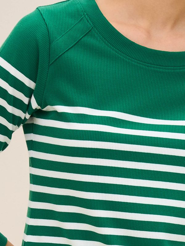 פרומו ריב פסים כפתורים