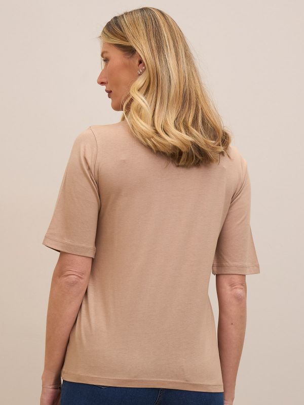 עטישרט פרומו דפוס פרחים