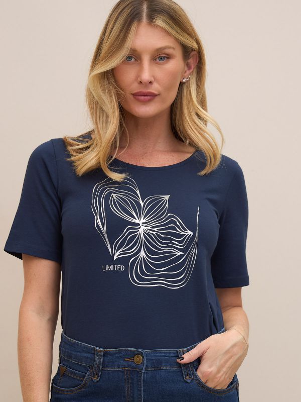 טישרט פרומו דפוס זהב