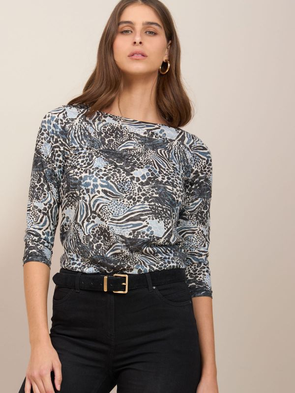 טישרט צרובה מודפסת  פזלי