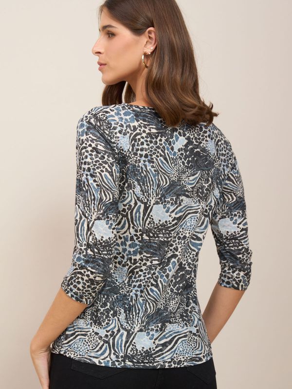 טישרט צרובה מודפסת  פזלי