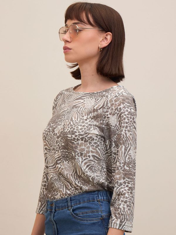 טישרט צרובה מודפסת  פזלי