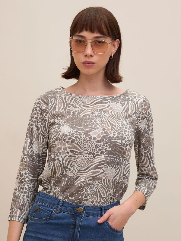 טישרט צרובה מודפסת  פזלי