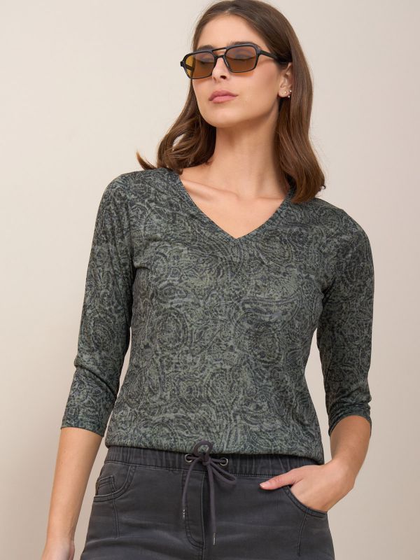 טישרט צרובה מודפסת  פזלי