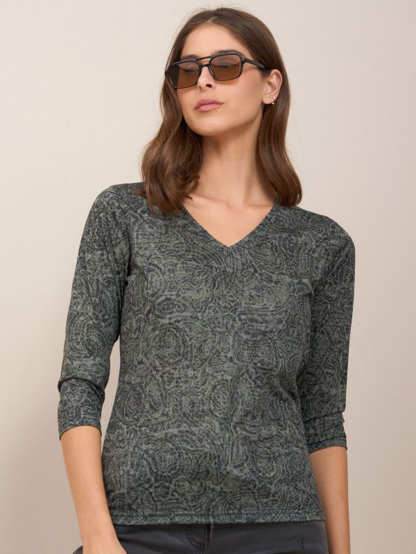 טישרט צרובה מודפסת  פזלי