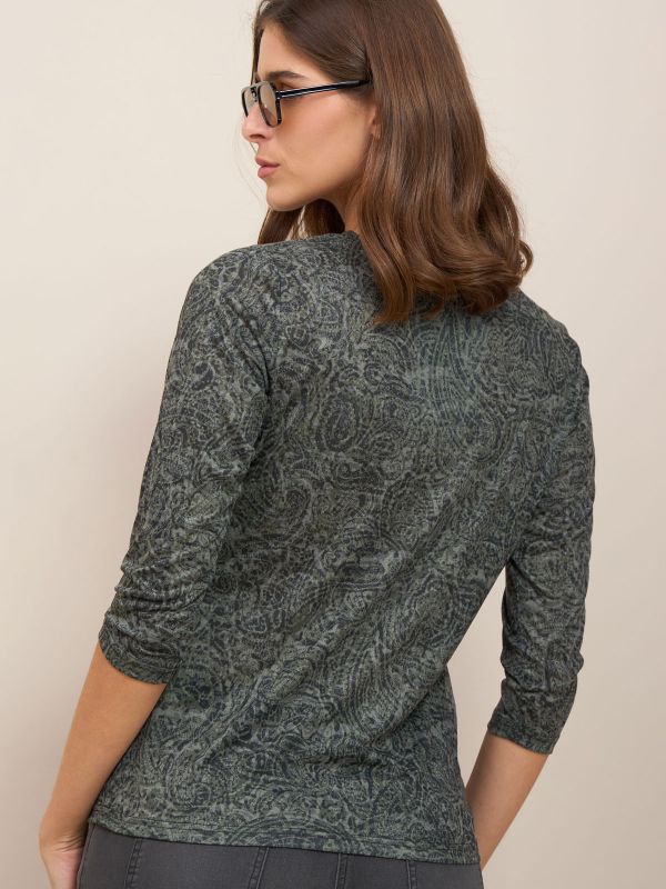 טישרט צרובה מודפסת  פזלי