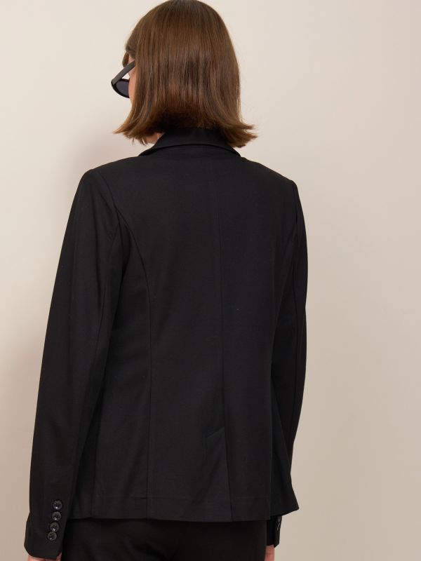 בלייזר ג’רסי ארוך