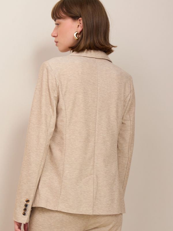 בלייזר ג’רסי ארוך