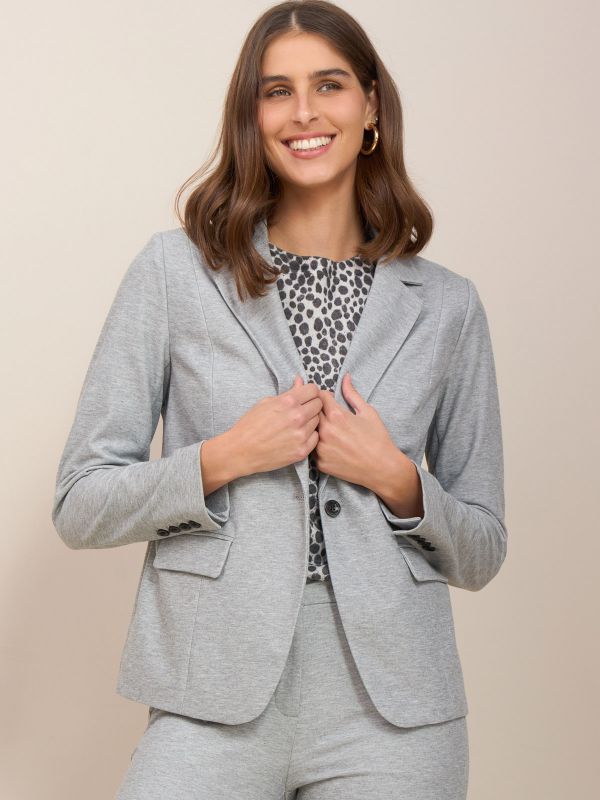 בלייזר ג’רסי ארוך